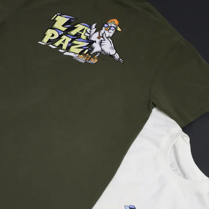 Camiseta com a Pomba Street